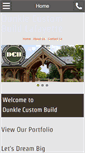 Mobile Screenshot of dunklecustombuild.com